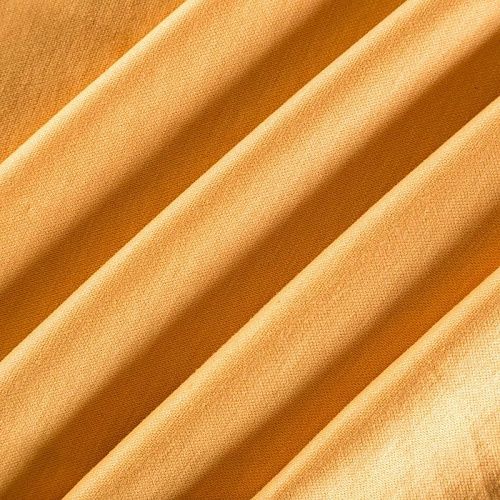 Джерси 014-03754 желтая охра однотонный