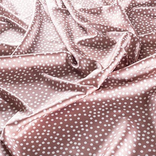 Шелк синтетический 065-01462 капучино принтованный