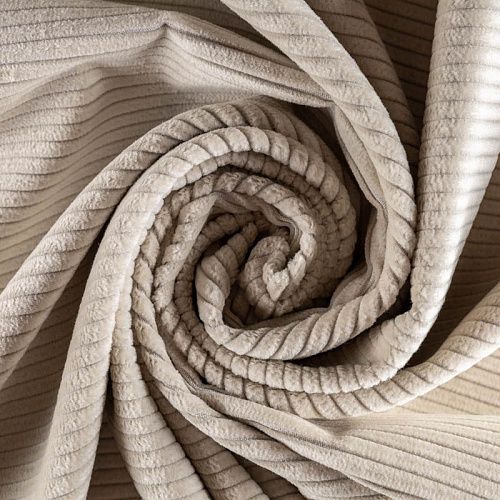 Вельвет К29-445 экрю однотонный