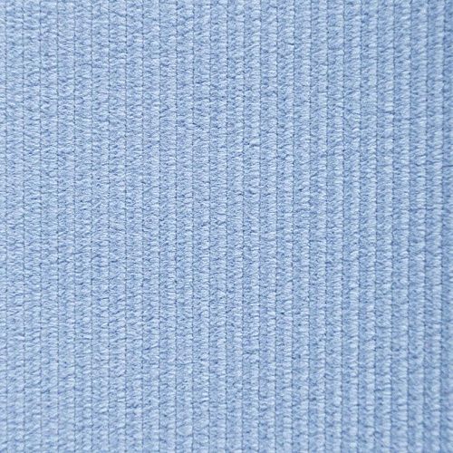 Вельвет 008-05827 голубой однотонный