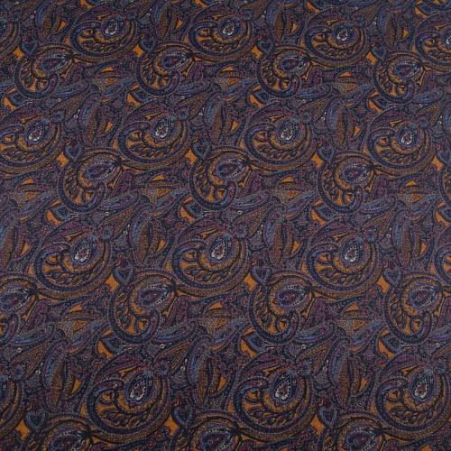 Шерсть плательная Etro 066-19191 пыльно-фиолетовый принтованный
