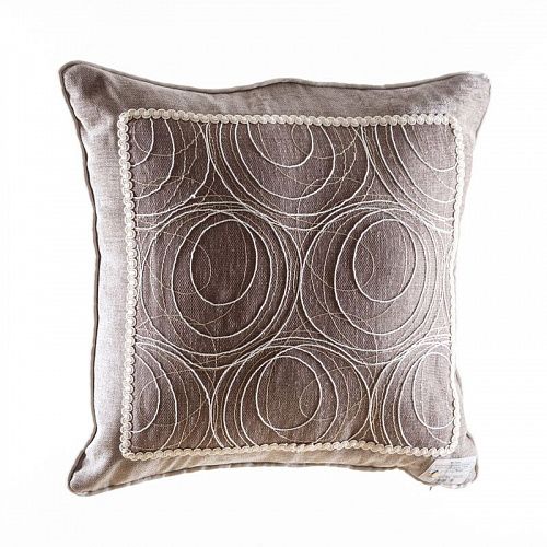 Наволочка 45х45 см декоративная на молнии 463349 