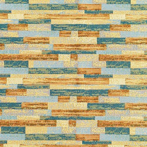 Гобелен гостиный 513-02-55 бежево-голубой паркет