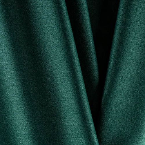Креп К33-383 темно-зеленый однотонный