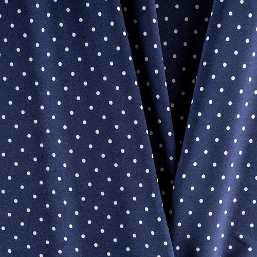 Вискоза "Лоренцо" К33-258 синий принтованный