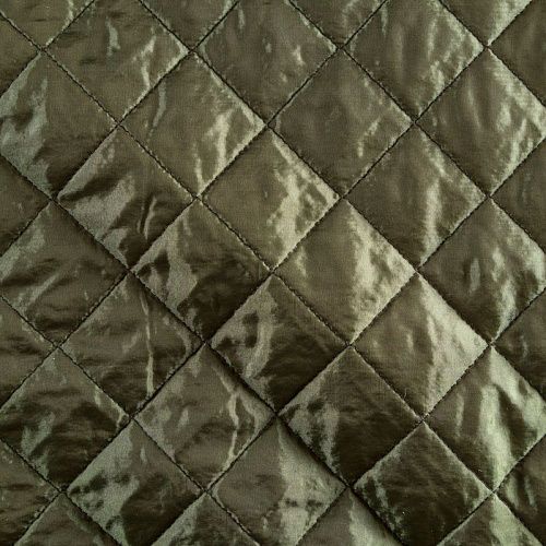 Ткань курточная К32-564 зеленый хаки однотонный