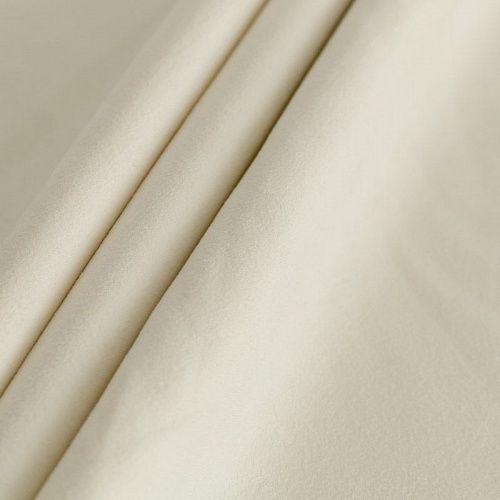 Замша портьерная h-300 см 512-02-124 молочный однотонный