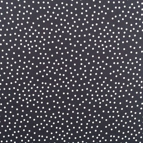 Креп-шифон 027-01878 черный принтованный