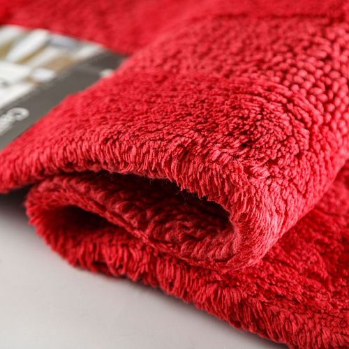 Коврик для ванной комнаты 70х120 см CAWO UNI 1000-280 вишневый