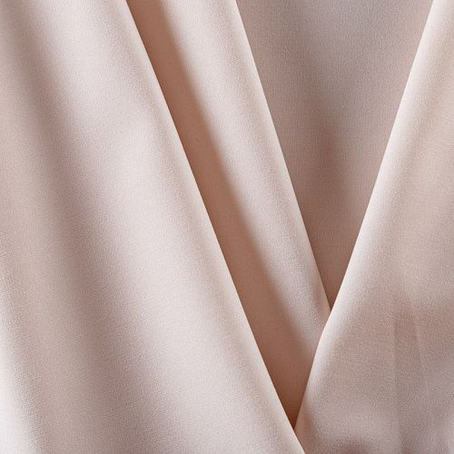 Ткань костюмная 025-02438 слоновая кость однотонный