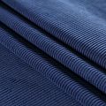 Вельвет 008-05758 темно-синий однотонный