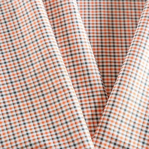 Хлопок рубашечный К14-553 белый принтованный