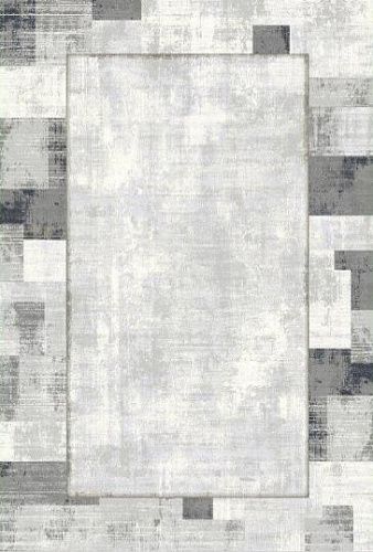 Ковер прямоугольный 240х340 см Woolknot Craft M426A серый/темно-серый