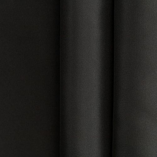Ткань портьерная тафта h-295 см Т333-02-135 черный однотонный
