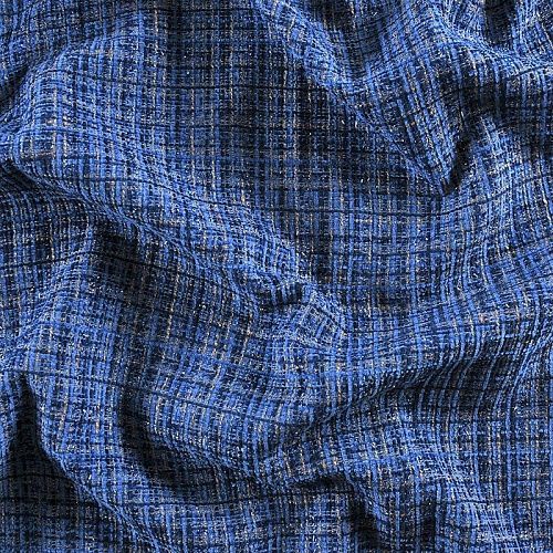 Твид шанель 052-10705 синий