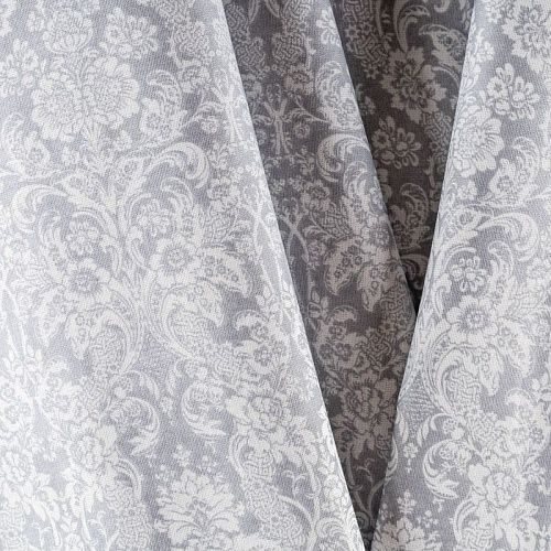 Бязь 007-00689 серый принтованный