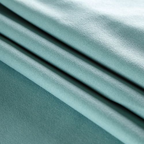 Ткань пальтовая 040-05221 пыльно-бирюзовый однотонный