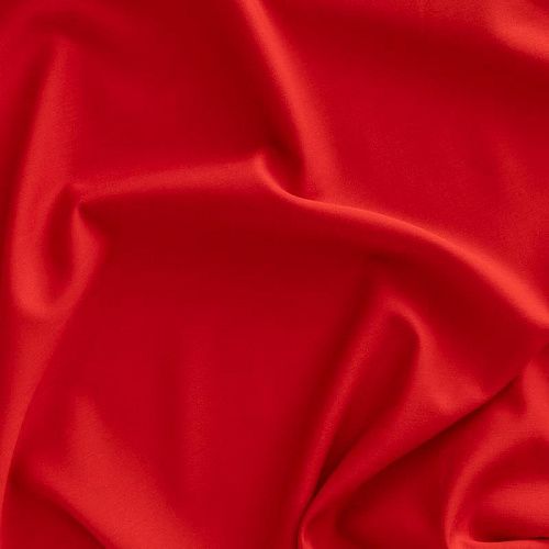 Ткань костюмная К33-450 красный однотонный