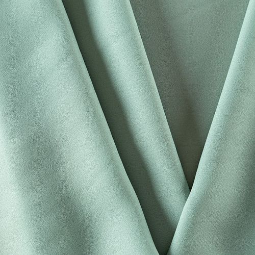 Креп-шифон 027-09820 бледно-зеленый однотонный
