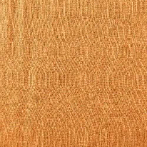 Лен-вискоза 035-08569 жженый апельсин однотонный