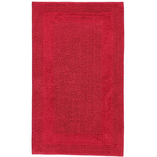 Коврик для ванной комнаты 60х100 см CAWO UNI 1000-280 вишневый