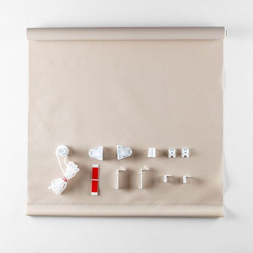 Штора рулонная PLAIN 50х150 см 6531243 бежевый