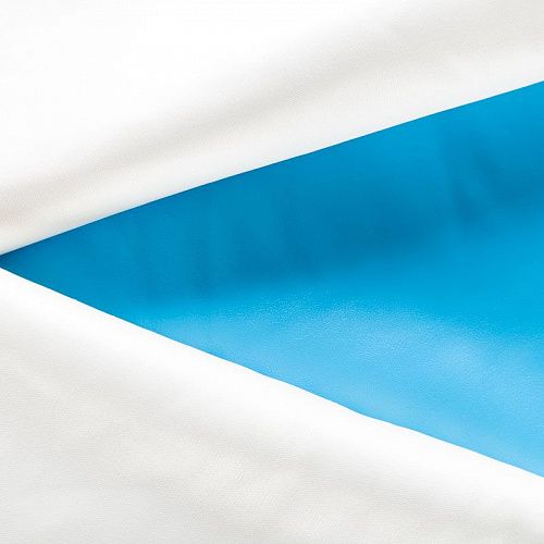 Экокожа К14-563 голубой однотонный