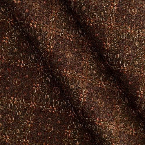 Гобелен гостиный Т272-02-27 коричневый ромбы