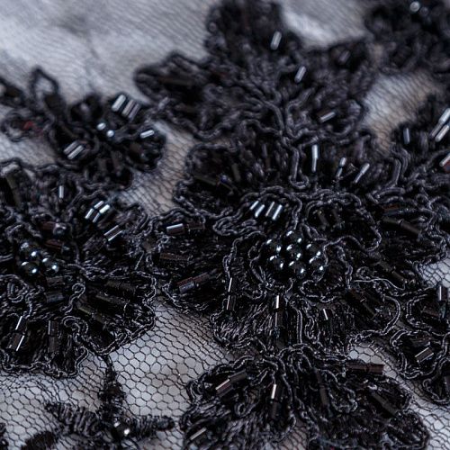 Гипюр 012-10390 черный