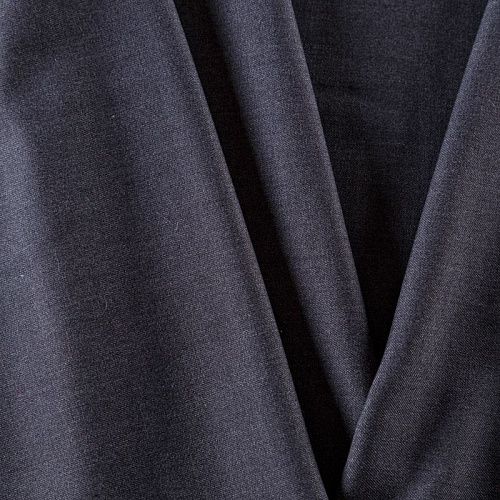 Ткань костюмная 025-09405 темно-серый однотонный