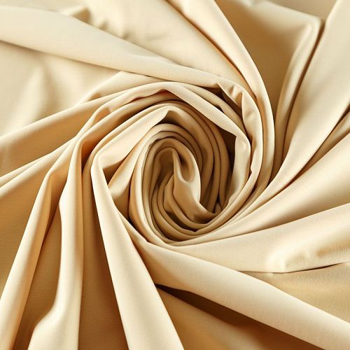 Лайкра 005-07527 жетло-бежевый однотонный