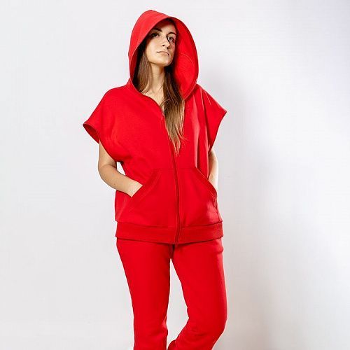 Костюм спортивный женский ГИ003 красный