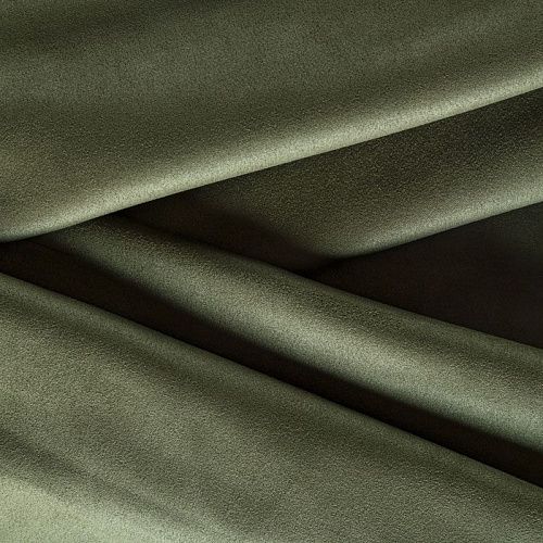 Замша искусственная 018-05646 зеленый хаки однотонный