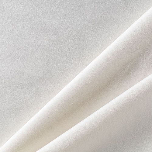 Ткань портьерная бархат h-300 см 09-02-00068 молочный однотонный