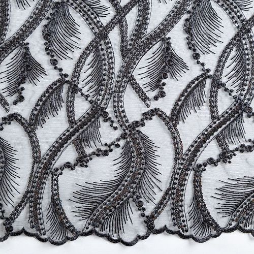 Гипюр 012-05435 черный