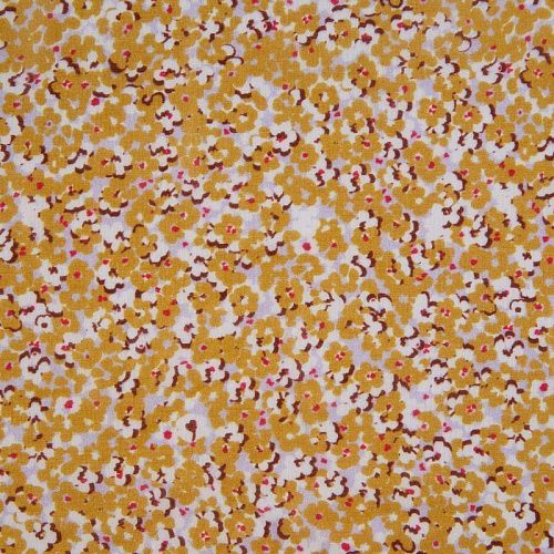 Шелк-батист 003-12148 желтый принтованный