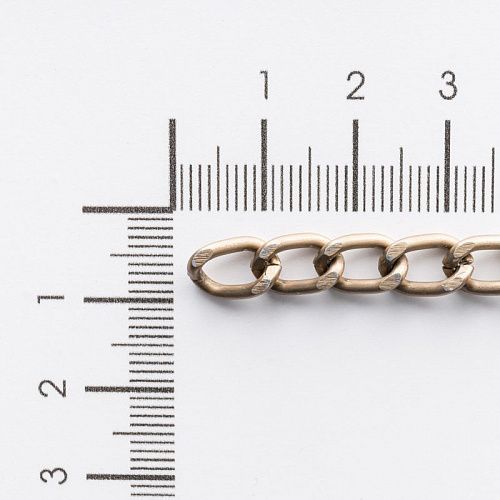 Цепь декоративная 6 мм металл 159-6-антик