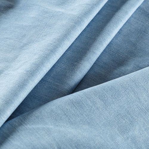 Джинс 015-02921 голубой однотонный