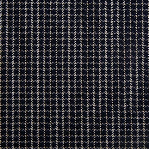 Ткань костюмная 025-14956 темно-синий клетка