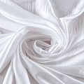 Шелк синтетический 065-08989 белый однотонный