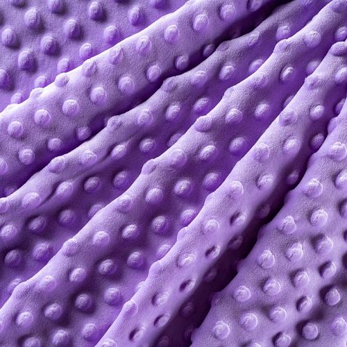 Плюш Minky К30-256 лавандовый однотонный