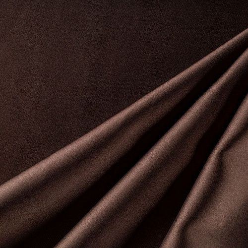 Шелк синтетический К33-394 шоколадный однотонный