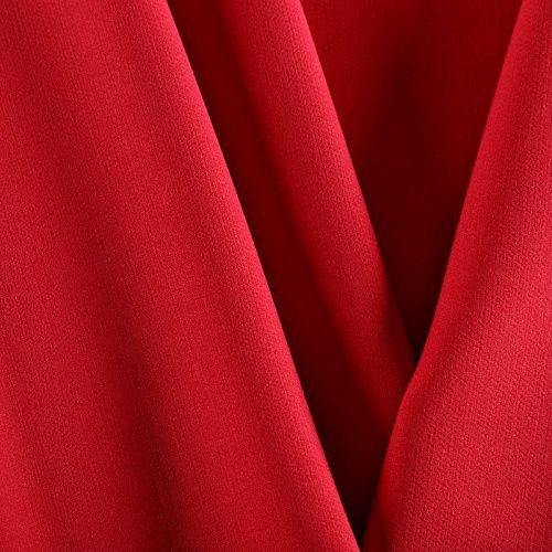 Шерсть 066-06358 рубиново-красный однотонный