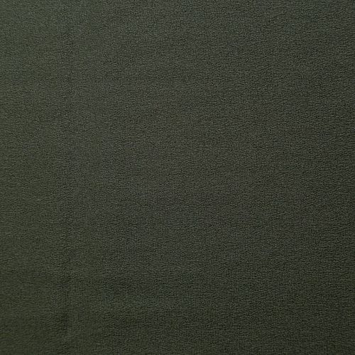 Крепдешин натуральный 028-09566 зеленый хаки однотонный