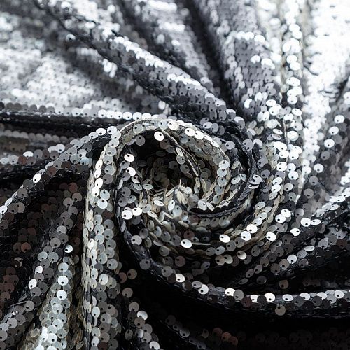 Пайетки на сетке 055-08758