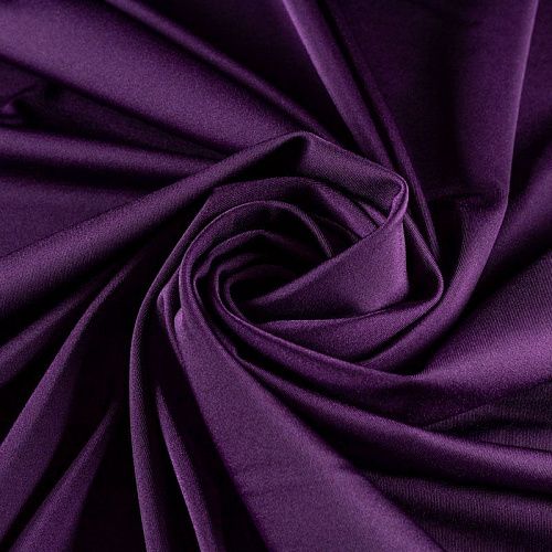 Лайкра К33-766 ежевичный однотонный