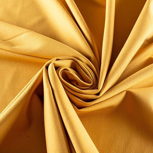 Джерси 014-1026 горчичный однотонный