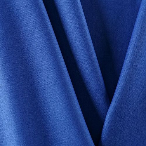 Ткань костюмная К32-297 сапфировый однотонный