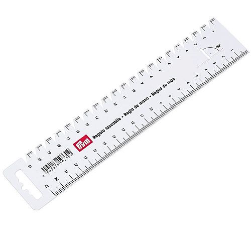 Линейка закройщика Prym 21 см пластик 610730
