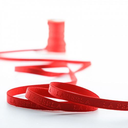 Резинка La Perla 10 мм бельевая для бретелей 4267-10-F168 красный